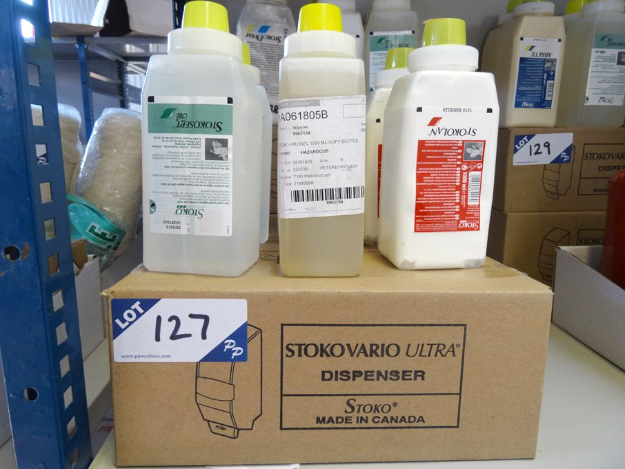Qty Stoko Vario Ultra liquid soap dispenser & vari...