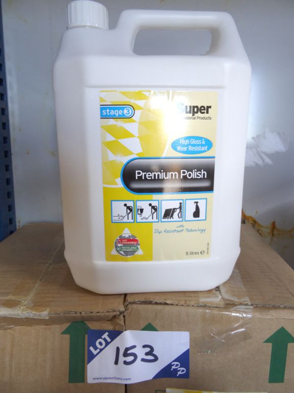 4x 5ltr bottles Super Premium liquid polish - (pac...