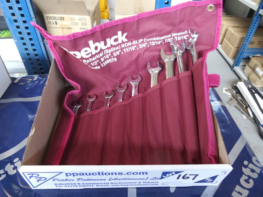 Roebuck 10 piece combination wrench set to 15/16"...