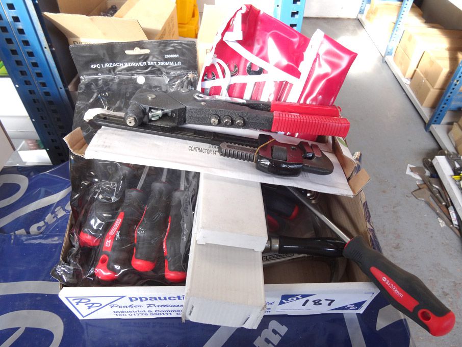 Qty various Roebuck etc tools inc: Allen keys, spa...