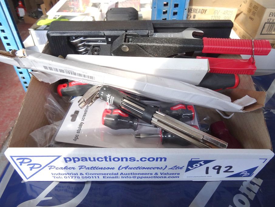 Qty various Roebuck etc tools inc: Allen keys, spa...