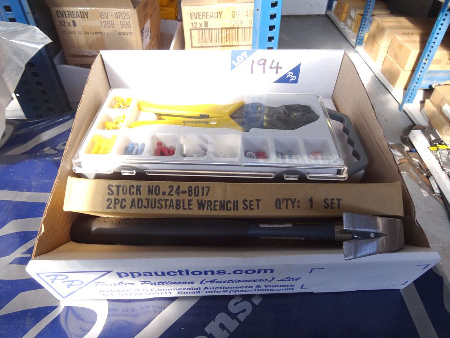 Roebuck electrical crimping set & 2 piece adjustab...