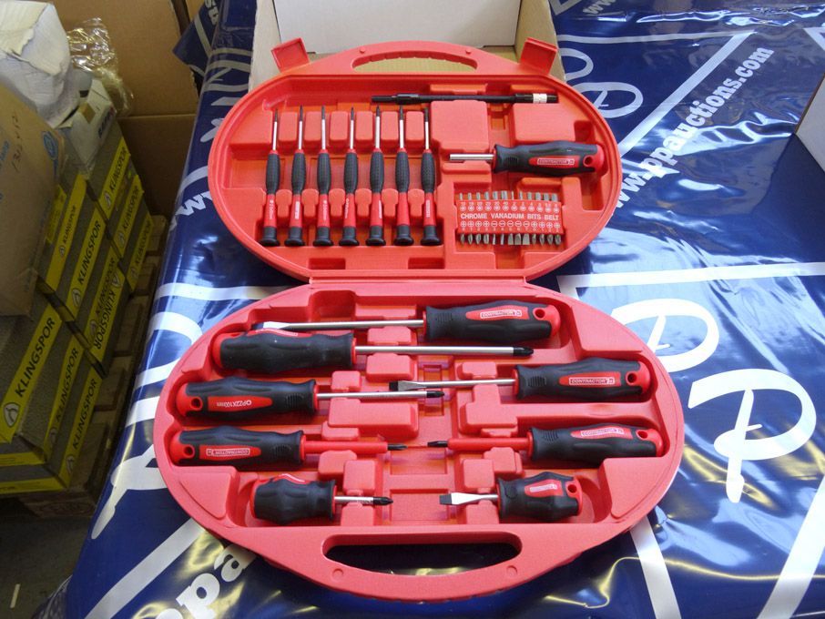 42 Piece screwdriver set - (packaged & unused)
