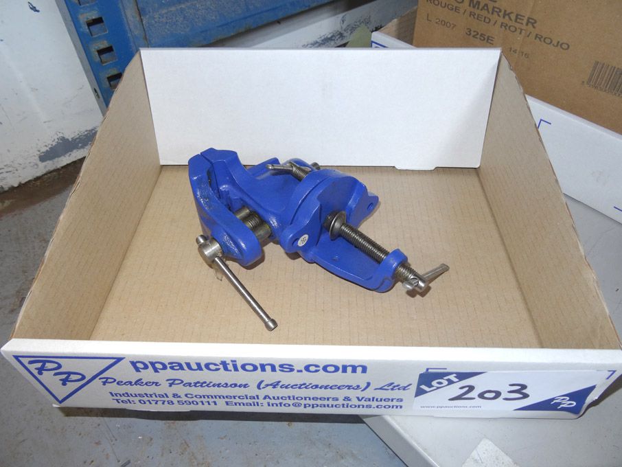 Table type swivel 3" vice - (packaged & unused)