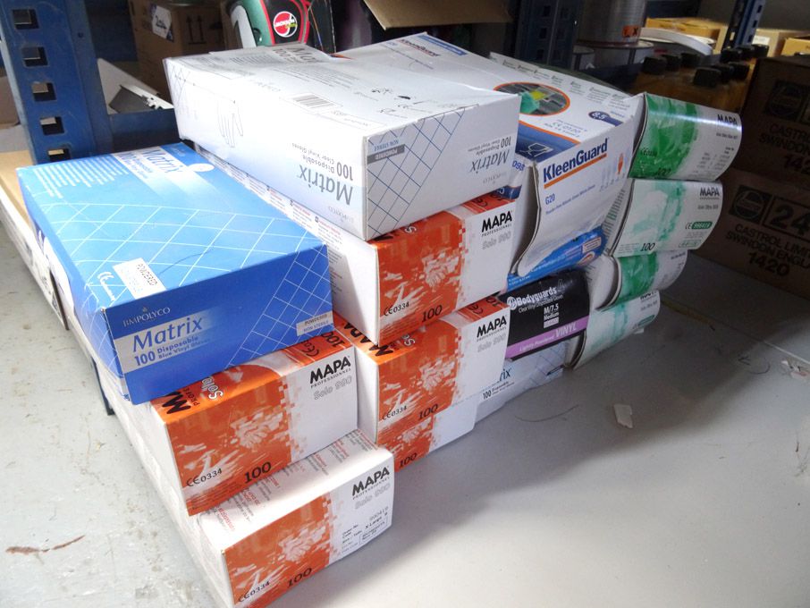 Qty various Matrix, Mapa, KleenGuard etc disposabl...