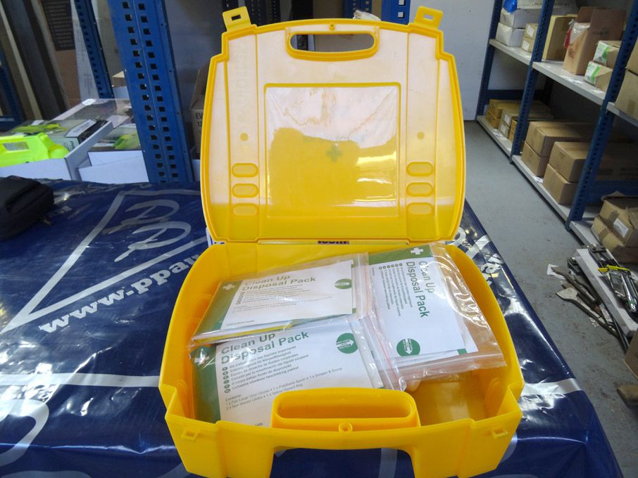 2x Evolution bio-hazard kits in cases - (packaged...