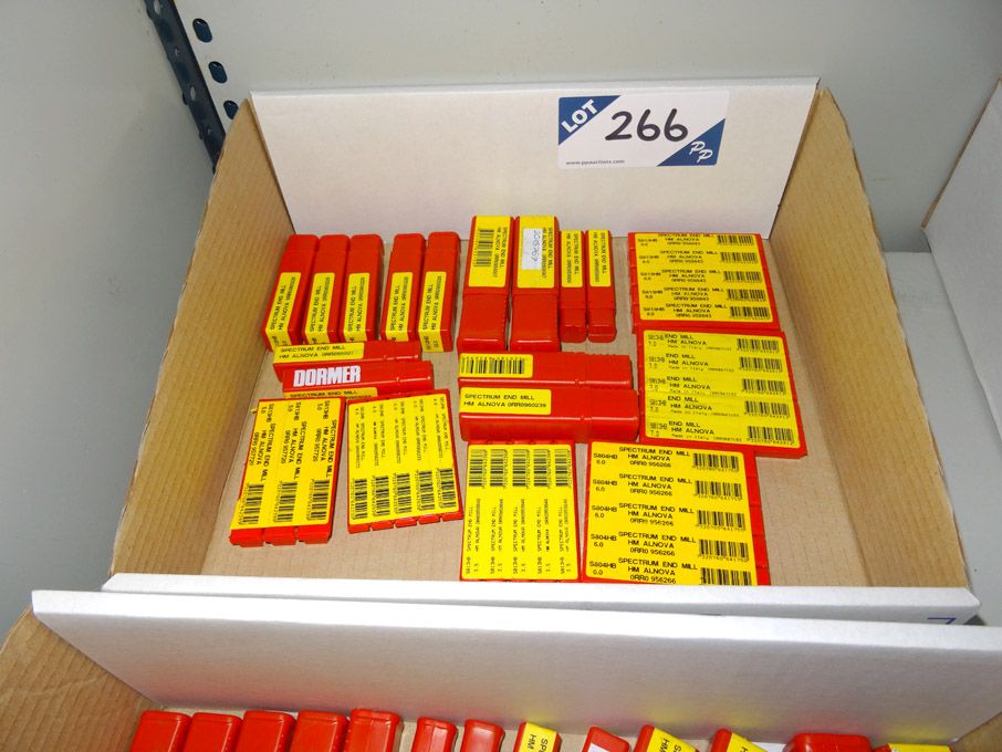 Qty various Spectrum end mills to 20mm approx - (p...