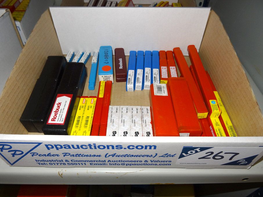 Qty various Dormer, Clarkson etc twist drills to 1...