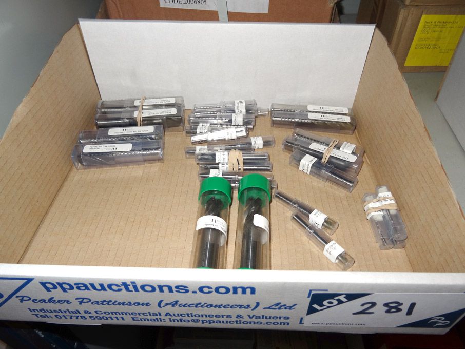 Qty various Bull & Hickman bull nose drills to 18m...
