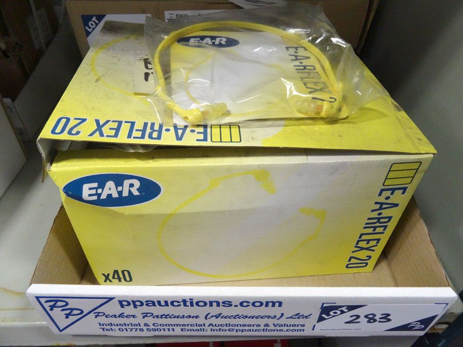 Qty EA Reflex 20 ear plugs - (packaged & unused)