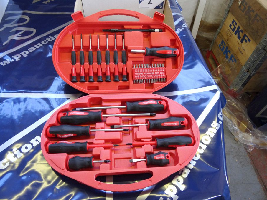 42 Piece screwdriver set - (packaged & unused)