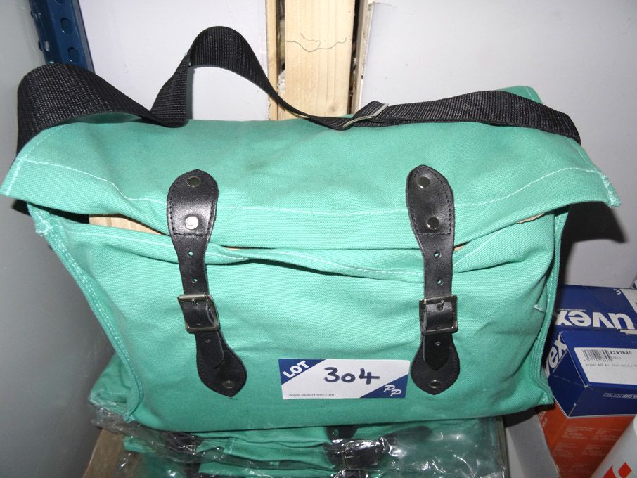 Qty canvas bags with handles - (packaged & unused...