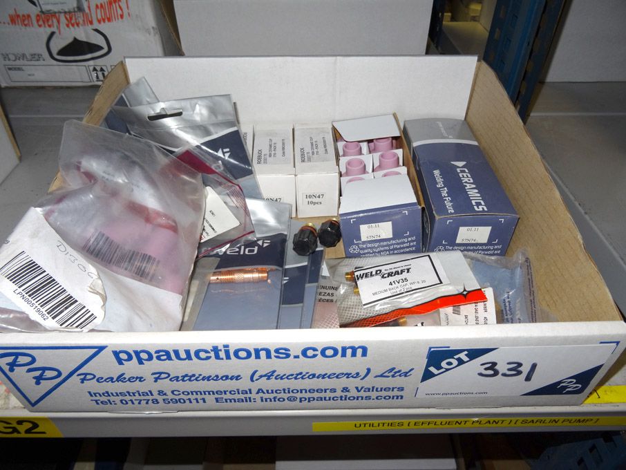 Qty various welding tools & consumables - (packag...