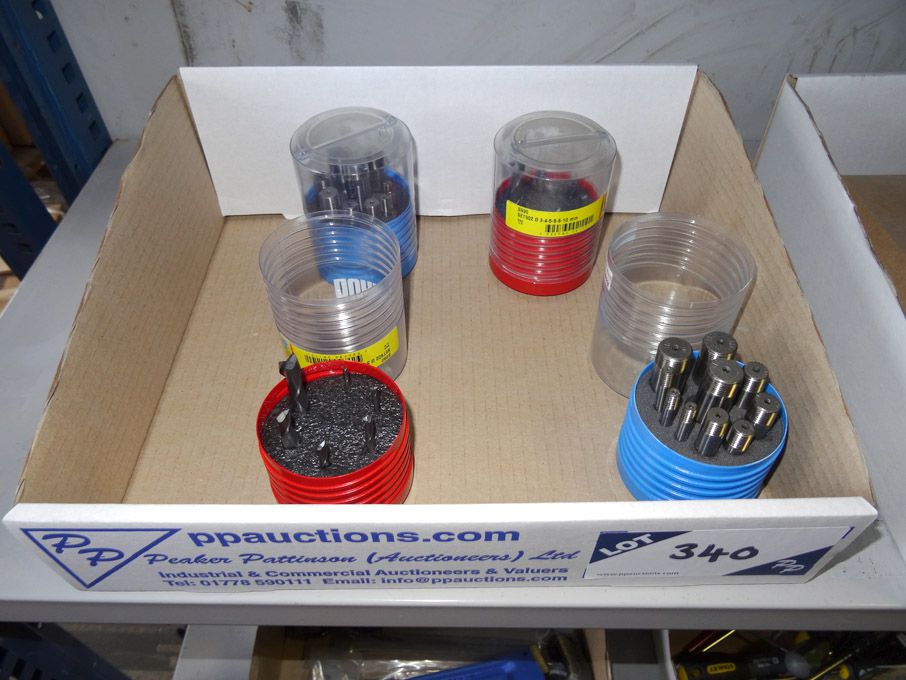 Qty Dormer, Roebuck etc slot drill sets - (package...
