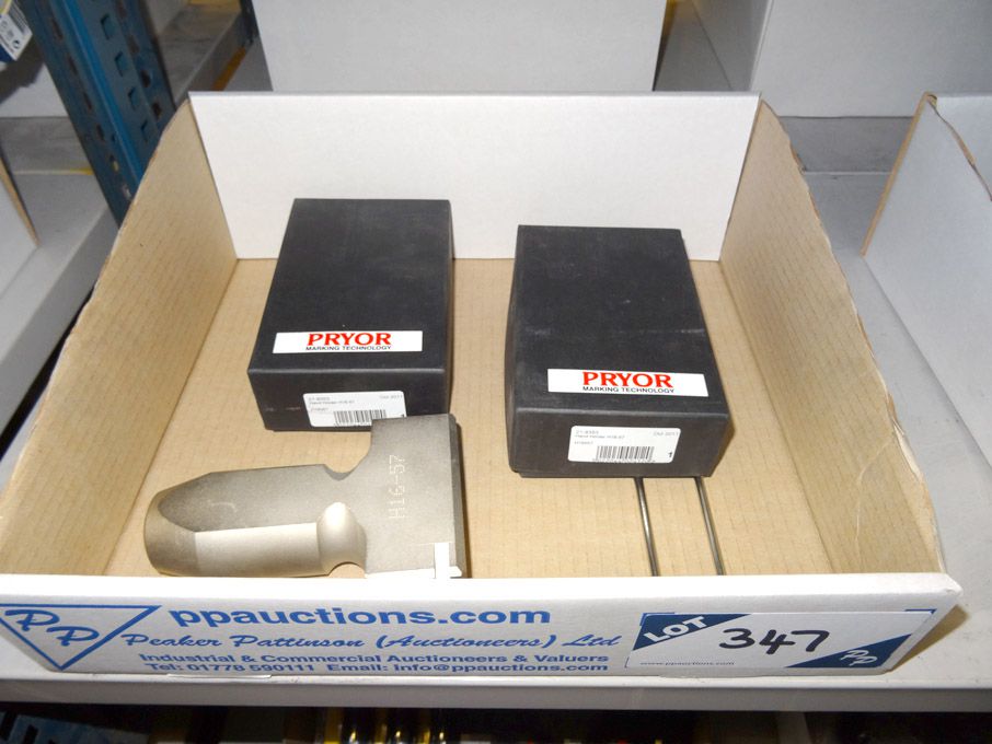 2x Prior H15-57 stamping hand holders - (package...