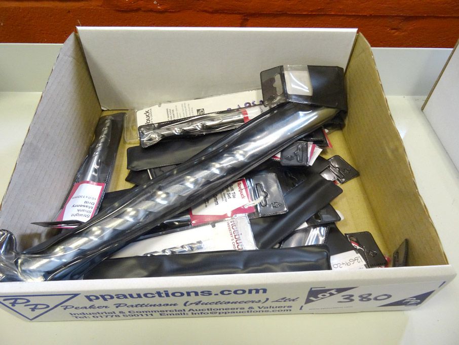 Qty Roebuck masonry drills to 25mm - (packaged & u...