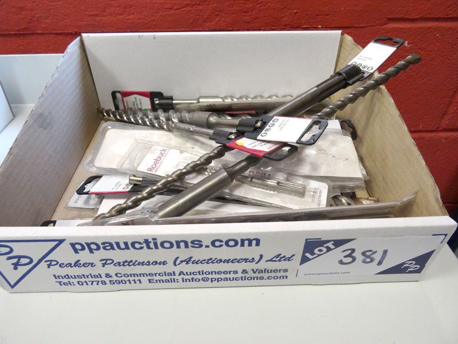 Qty various Roebuck SDS masonary drills to 24mm -...