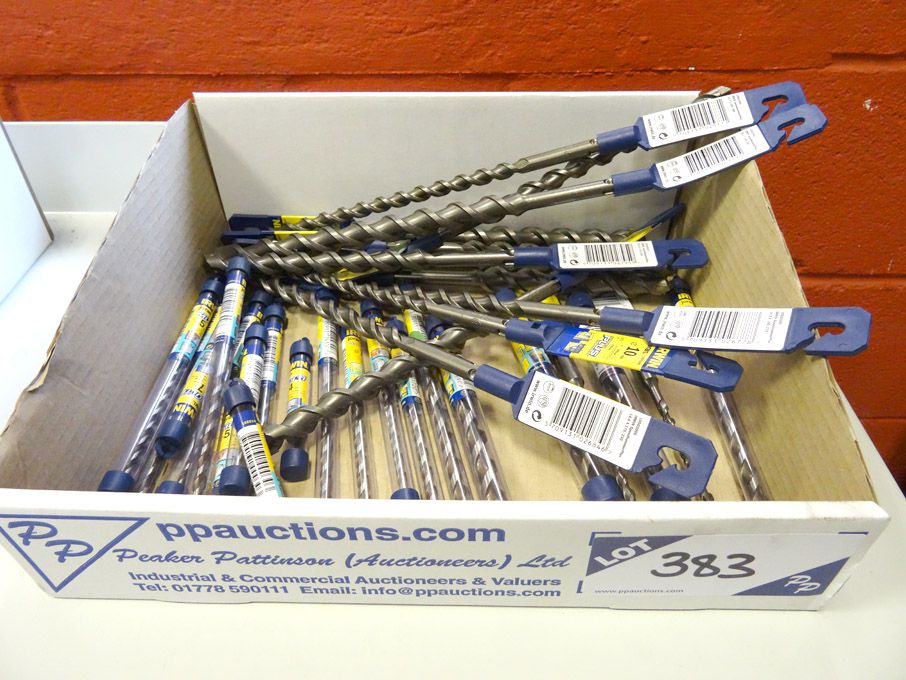 Qty various Irwin SDS masonary drills to 20mm - (p...