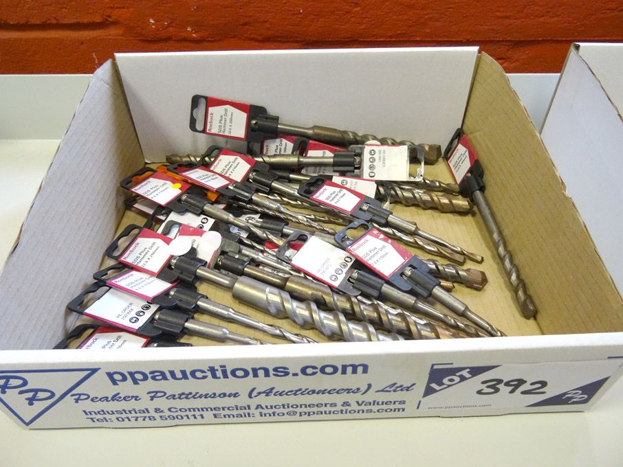 Qty various Roebuck SDS drills to 22mm - (packaged...