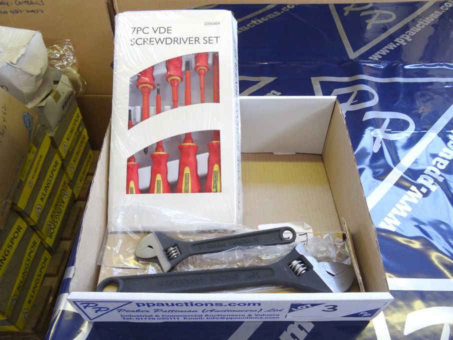 7 Piece screwdriver set - (packaged & unused)