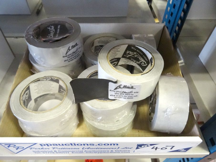 Qty BlackTac light mask foil on reels - (packaged...
