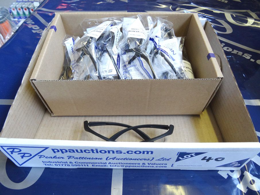 Qty various Sperian safety glasses - (packaged &...