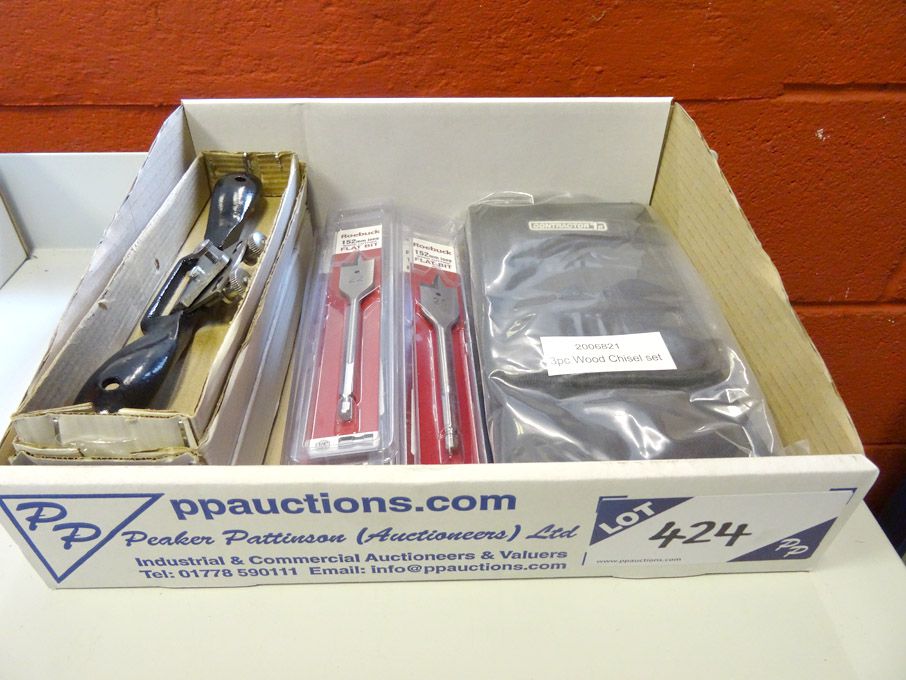 Qty joiners tools inc: Roebuck wood hole cutters,...