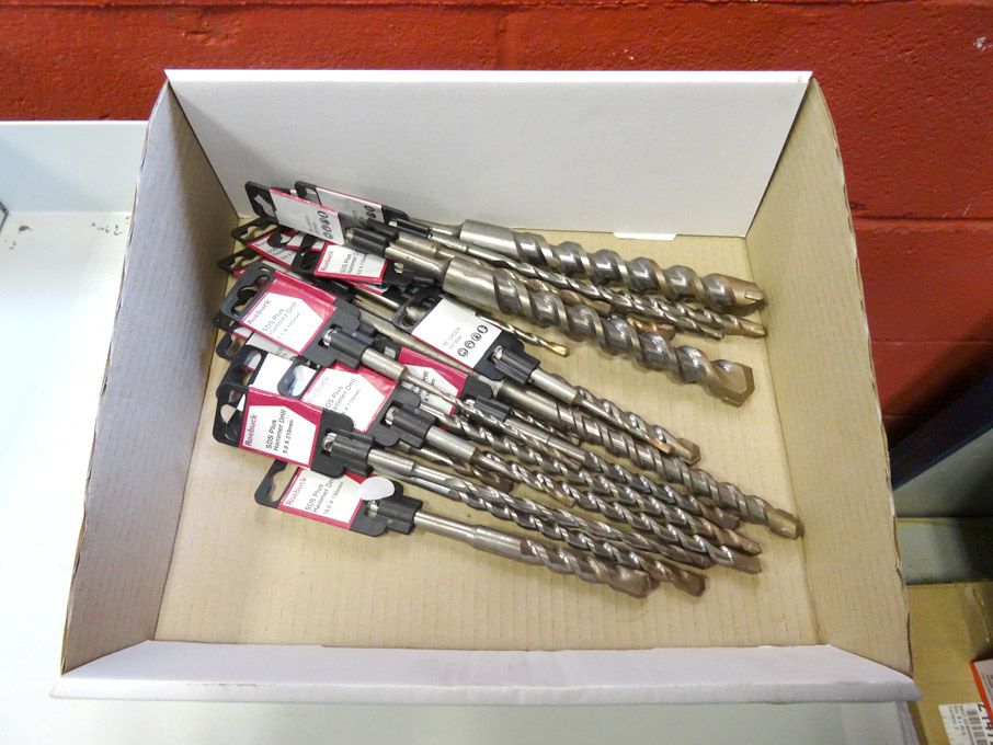 Qty Roebuck SDS masonary drill bits to 25mm - (pac...