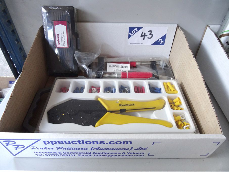 Roebuck electrical crimping set, Roebuck 150x50mm...