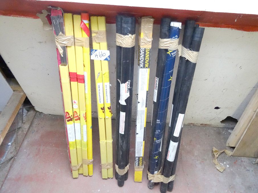 Qty Sandvik, Filarc etc welding rods - (packaged &...