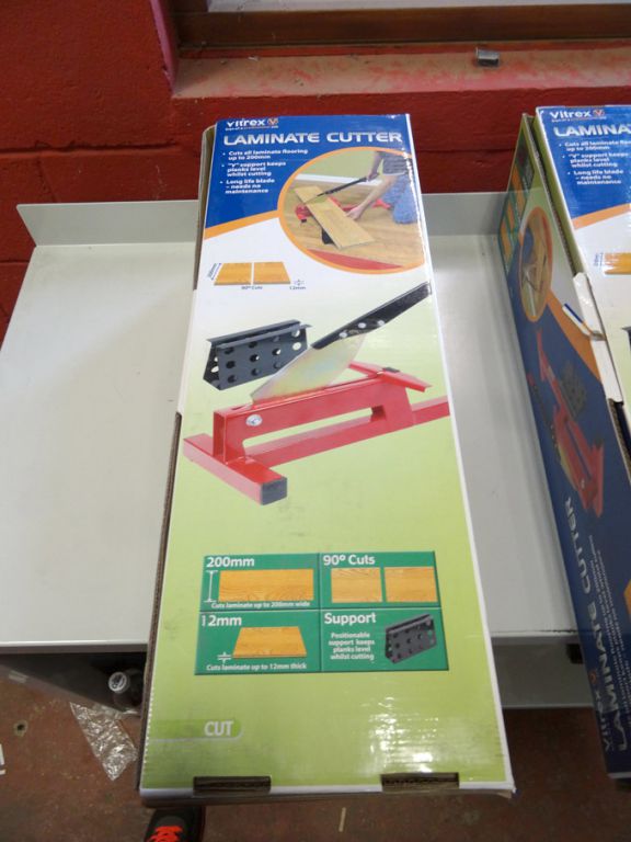 Vitrex laminate floor cutter, to 200mm wide x 12mm...