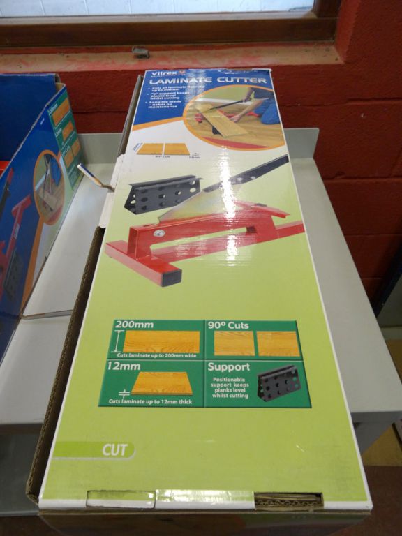 Vitrex laminate floor cutter, to 200mm wide x 12mm...