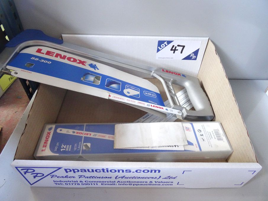Lenox 88-300 300mm hacksaw with 100 approx 300mm h...