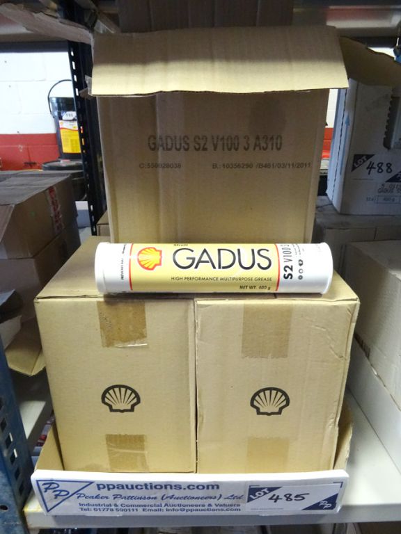 36x 400g tubes Shell Gadus S2V100 high performance...