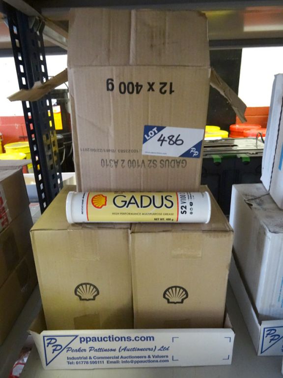 36x 400g tubes Shell Gadus S2V100 high performance...