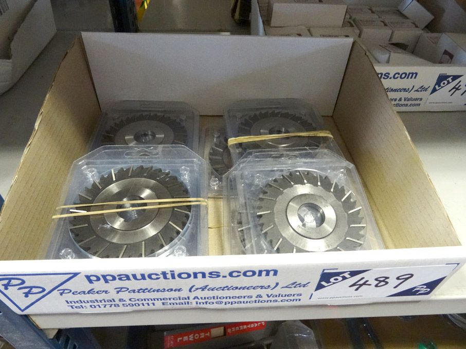 Qty Roebuck 4" side & face milling cutters - (pack...