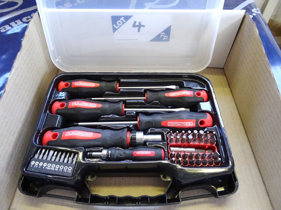 42 Piece screwdriver set - (packaged & unused)