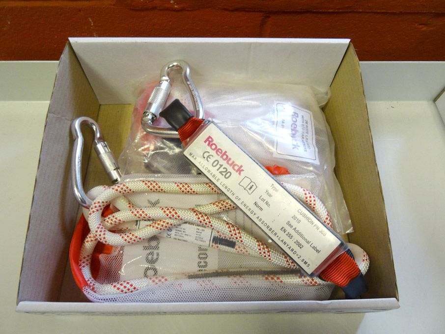 Roebuck 2m rope lanyard & JSP energy absorbing bra...