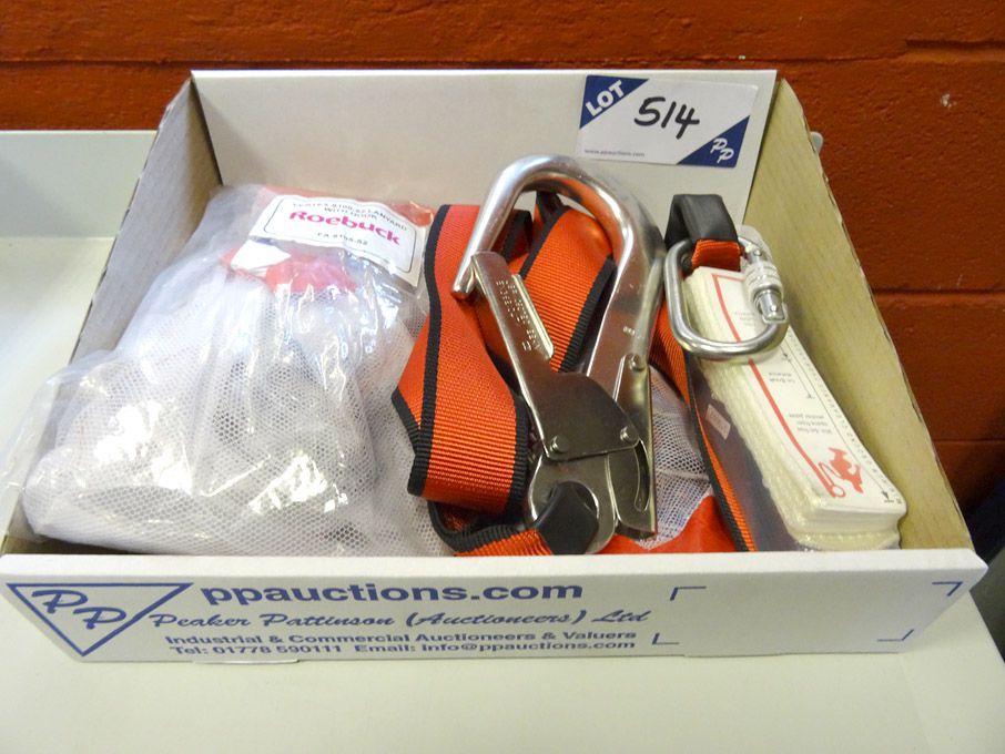 2x Roebuck 2m rope lanyard & Vertex 810S-52 lanyar...