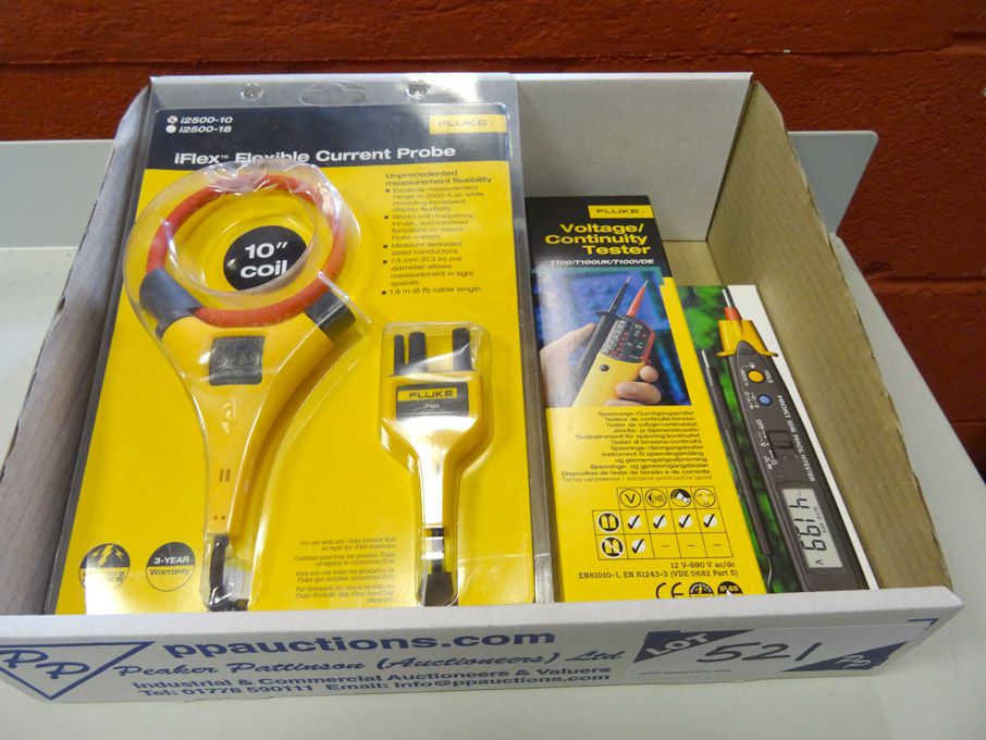 Fluke iFlex i2500-10 flexible current probe, Fluke...