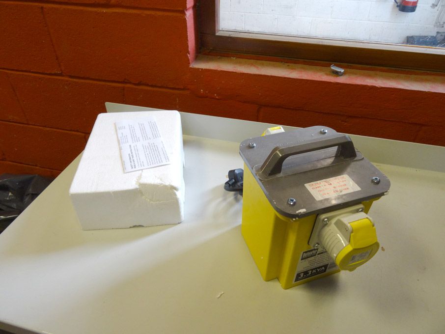 Defender 110v Transformer, 3.3kva, 1x 32A & 1x 16A...