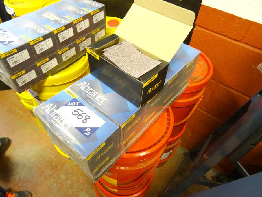 10 boxes (50per box) Mikra Abranet P80 deburring p...