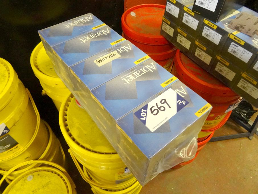10 boxes (50per box) Mikra Abranet P80 deburring p...