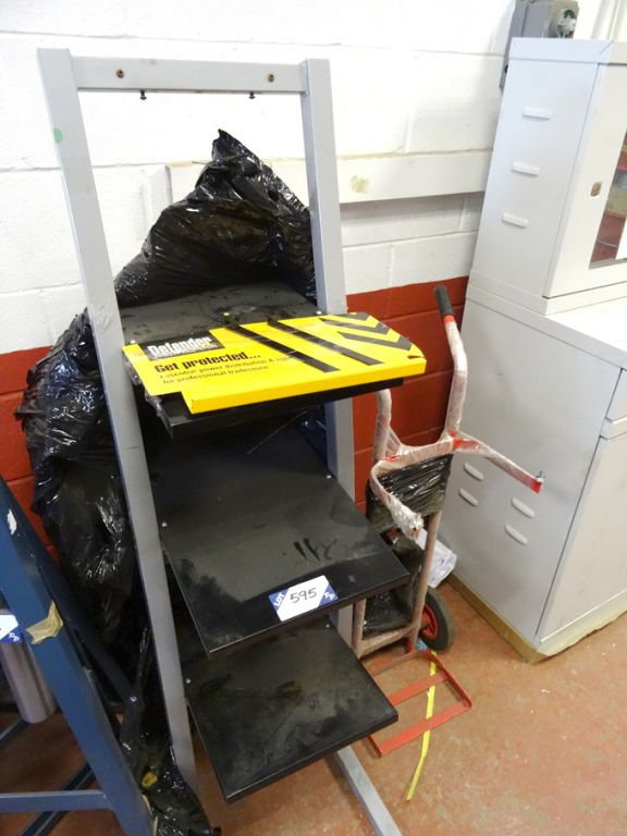 Display stand & bottle trolley - (packaged & unuse...