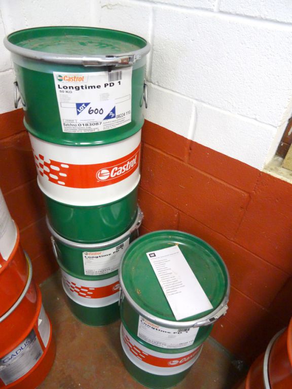 3x 50kg drums Castrol Long Time PD1 lubricant - (...