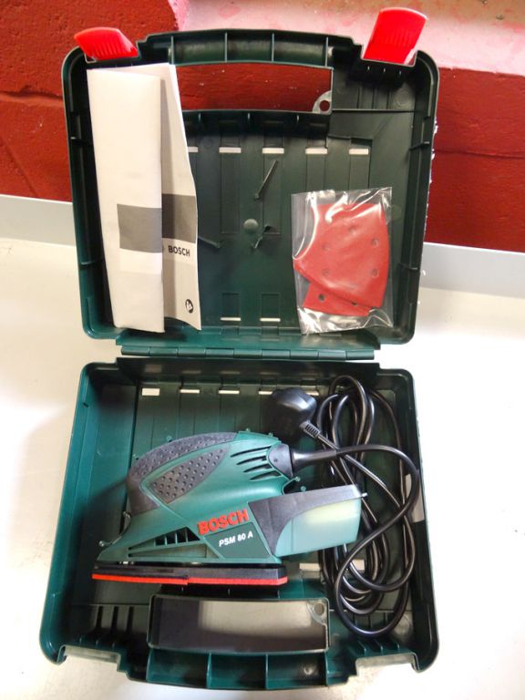 Bosch PSM80A multi sander, 240v, 22500rpm, 80W - (...