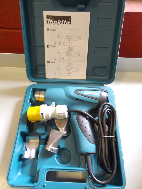 Makita HG5012 heat gun, 110v, 1200W - (packaged &...