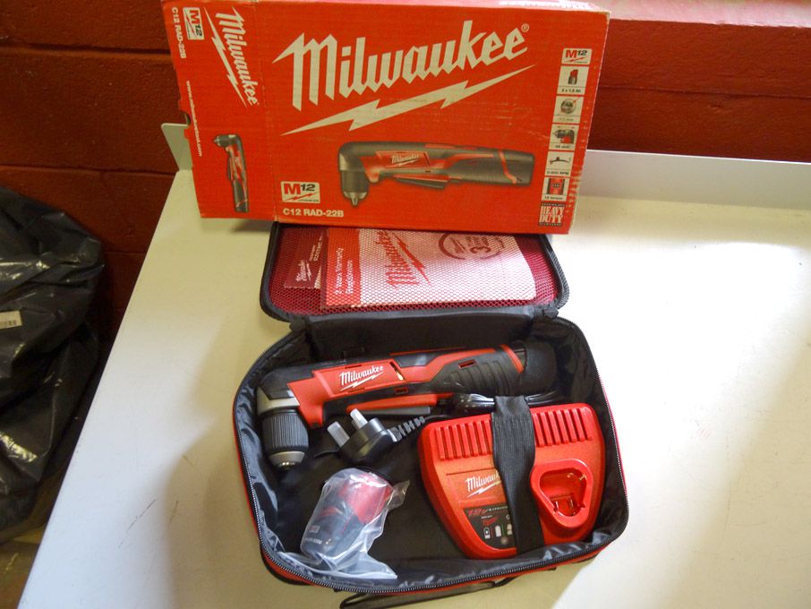 Milwaukee C12RAO/22B heavy duty right angle cordle...
