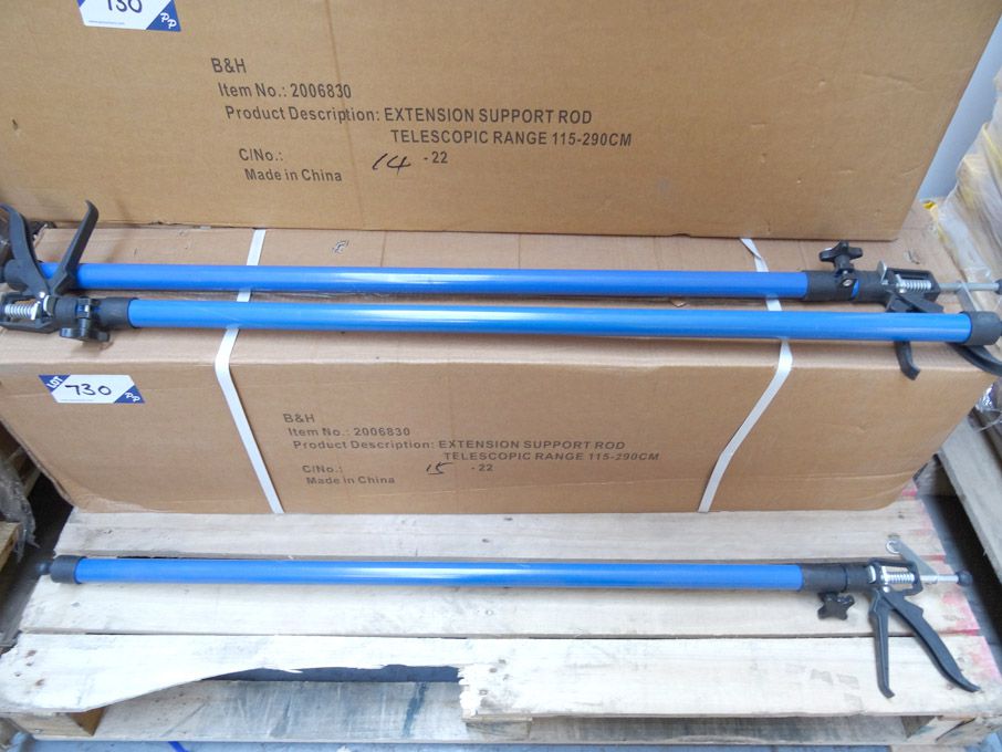40 approx Buck & Hickman telescopic extension supp...