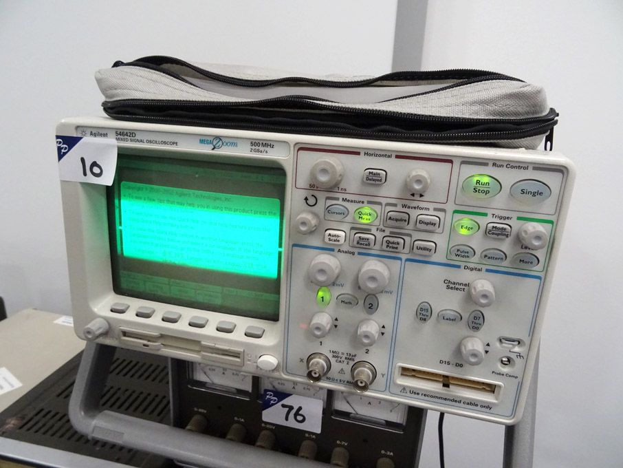 Agilent 54642D 500MHz 2 channel mixed signal oscil...